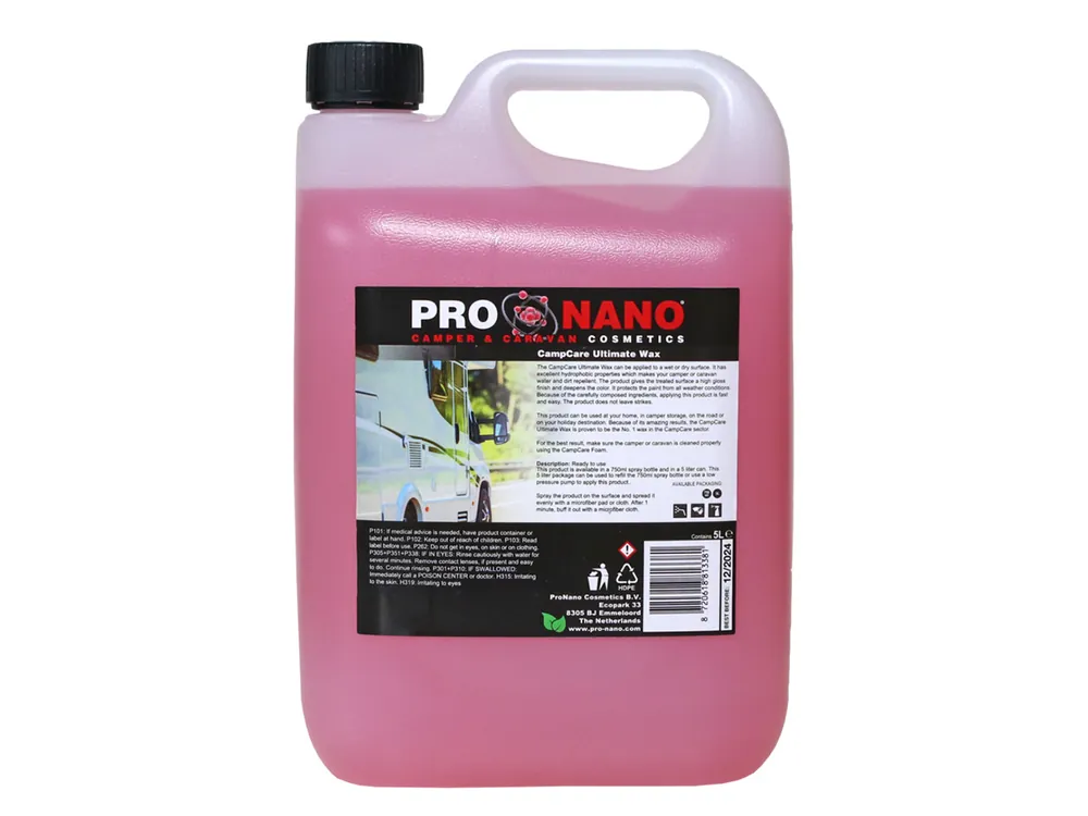 Top-Seller ProNano CampCare 5 Liter Ultimate Wax
