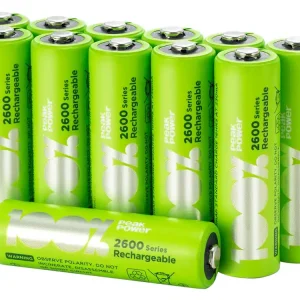 100%PeakPower Set von 12 AA Batterien Meistverkauft