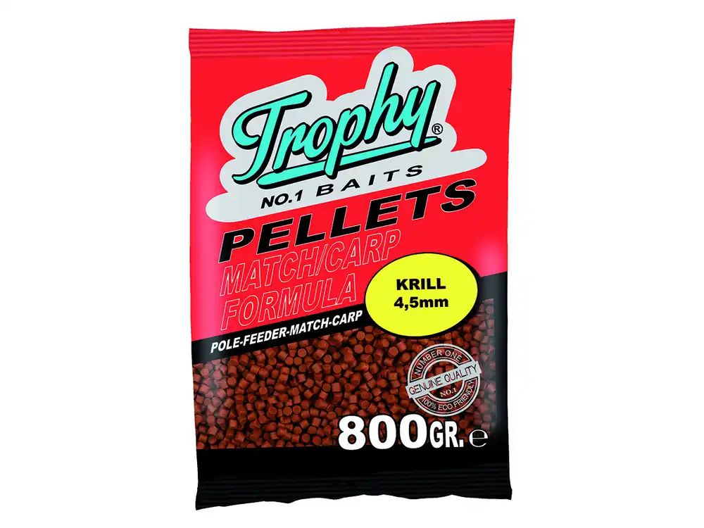 Albatros Trophy Bait Red Krill 4,5 mm Pellets Ausverkauf
