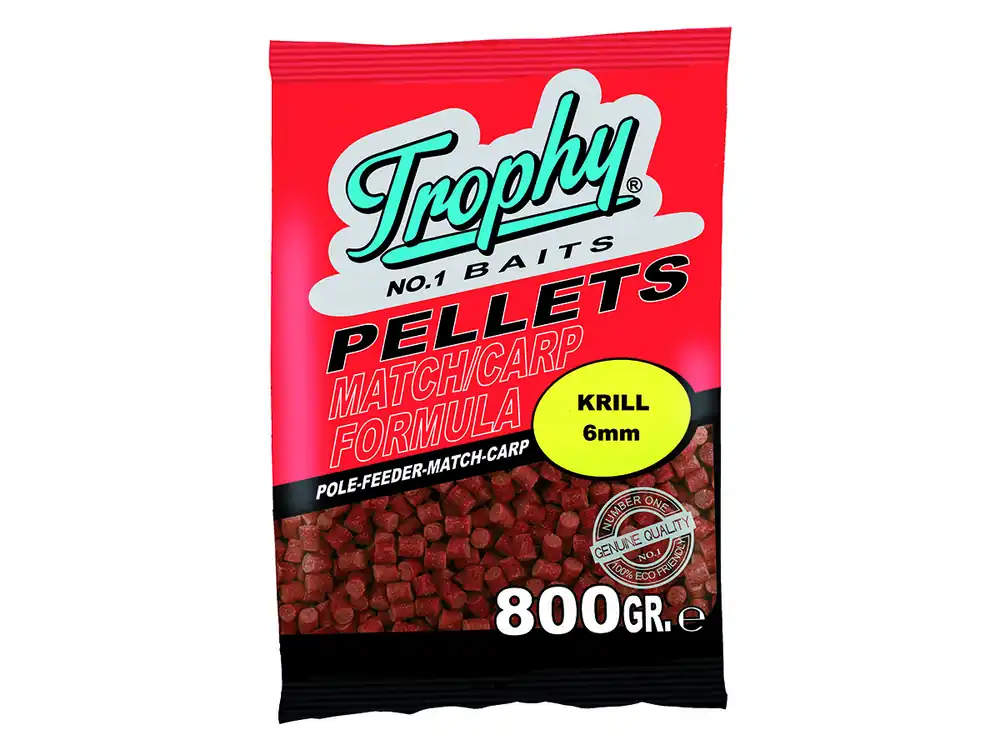 Must-Have Albatros Trophy Bait Red Krill 6 mm Pellets