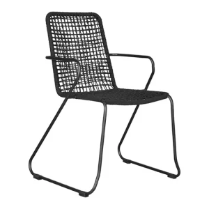 Outdoor Feelings Silva Black Diningstuhl Expressversand