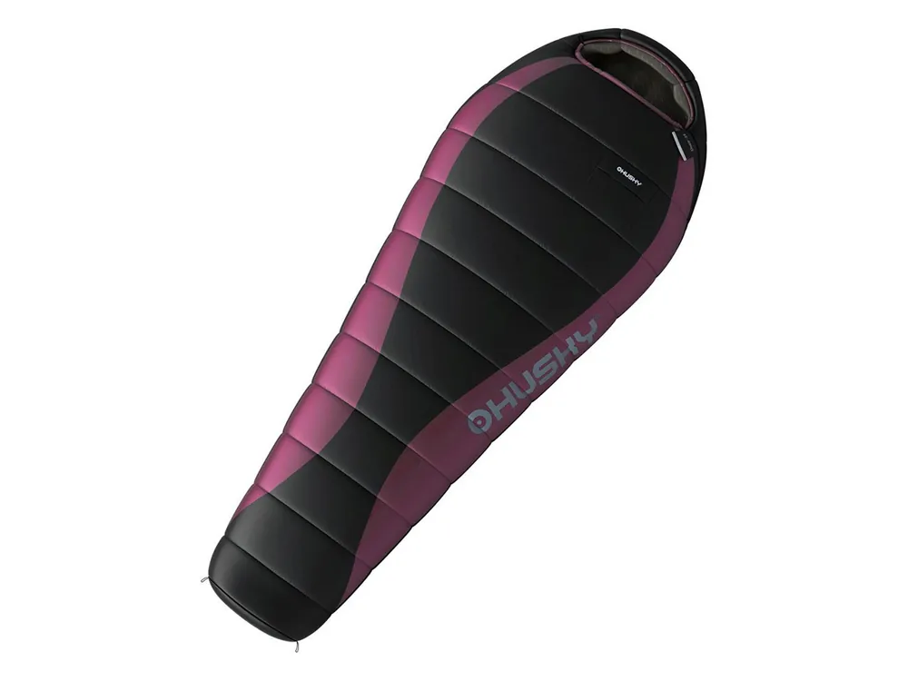 Husky Drape 20 Damen Mumienschlafsack - Black/Purple Markenprodukt