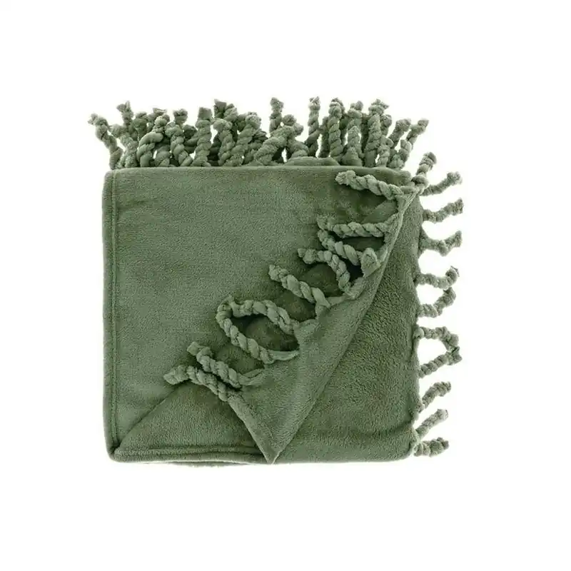 Unique Living Lieke Decke - Green Bestseller