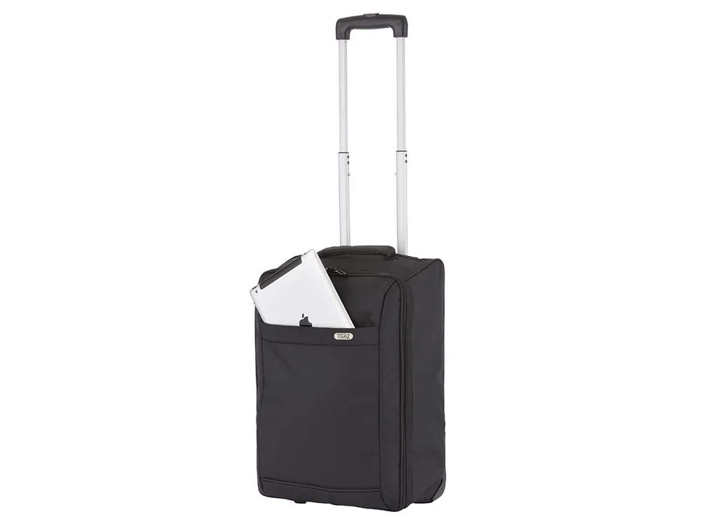 Schnäppchen TravelZ 51 cm Black faltbares Händgepäckkoffer