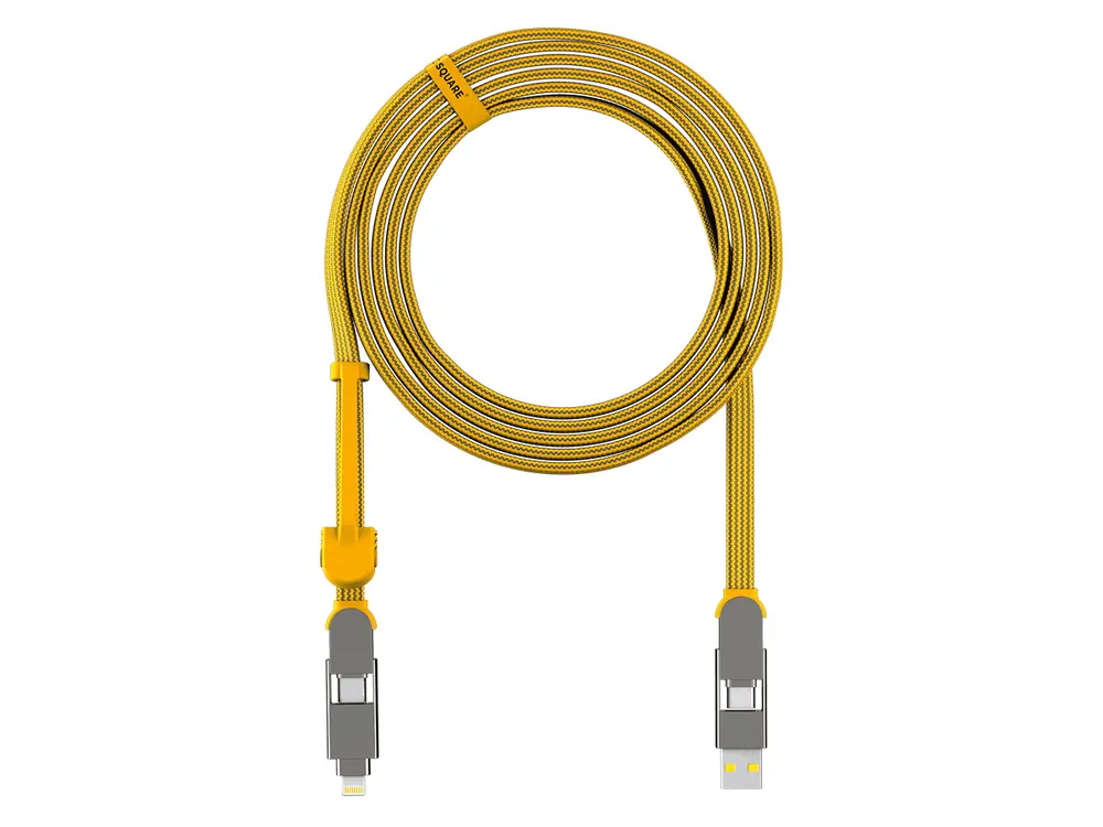 Zertifiziert inCharge XL 3 Meter Ladekabel - Yellow