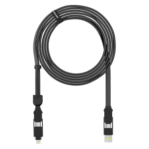 inCharge XL 3 Meter Ladekabel - Black Beliebt