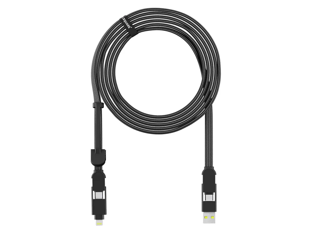 inCharge XL 3 Meter Ladekabel - Black Beliebt