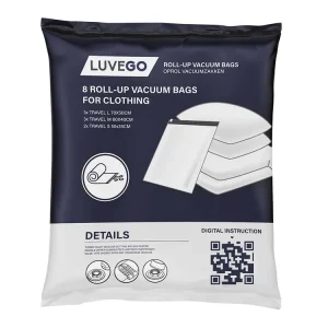 Markenware Luvego set von 8 Vakuum-Rollbeutel