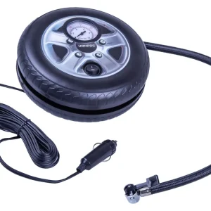 VONROC 12 Volt Mini Kompressor mit Manometer Mega-Angebot