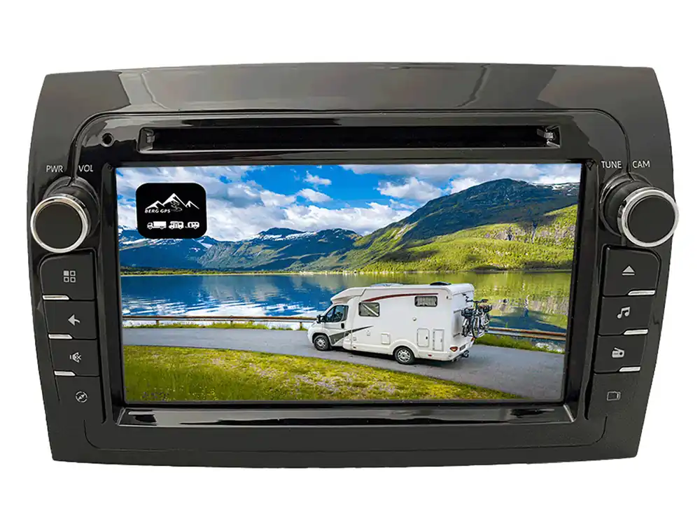 BergGPS Fiat Ducato DAB+ Radio Camper Navigation mit Carplay Billig
