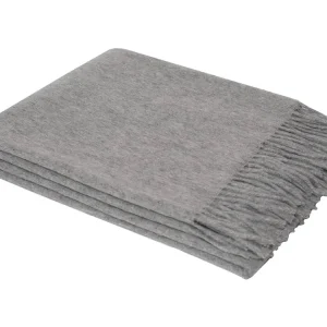 Chill Dept Santa Cruz Alpaka-Wolle Decke - Grey Direkt Vom Hersteller
