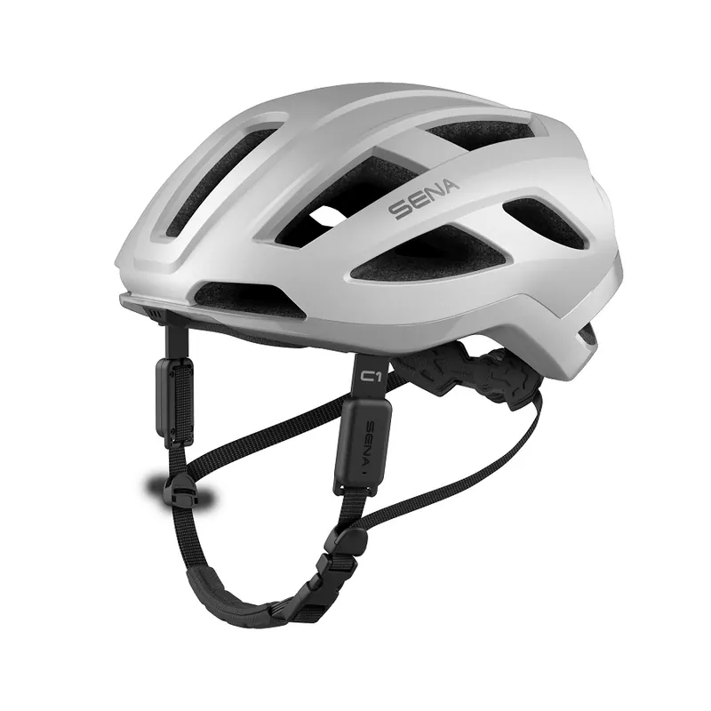 Sena C1 Smart Matt White Fahrradhelm Letzte Chance