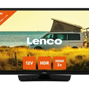 Lenco LED-2423BK 24-Zolll Fernsehen Abverkauf