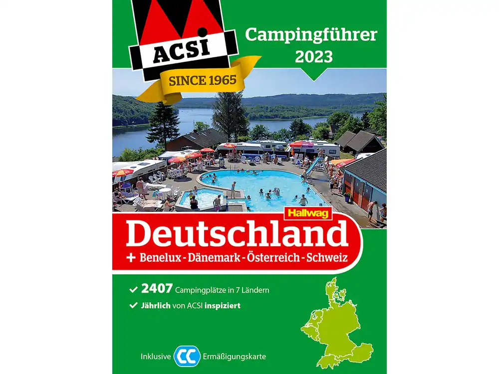 ACSI 2023 Deutschland Campingführer Nur Heute