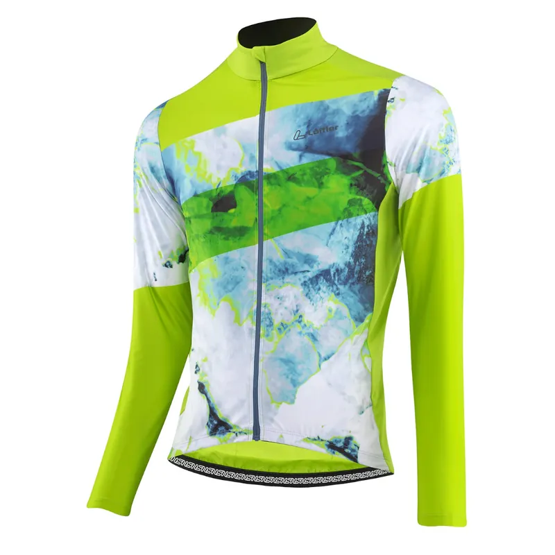Jetzt Kaufen Löffler Floes Green Herren Langarm-Radtrikot