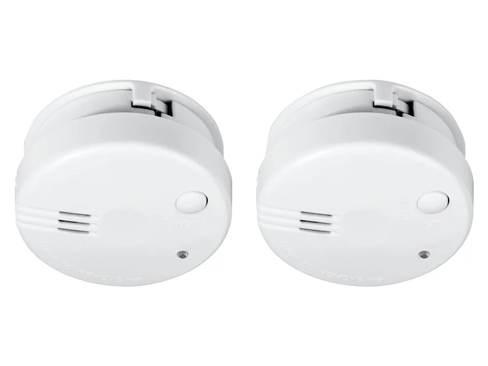 Alecto SA-102 Set von 2 Mini-Rauchmelder Neue Ware