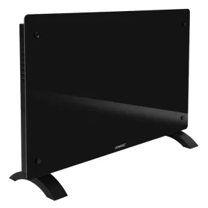 Vonroc 2000 watt Konvektorheizung mit Glasplatte - Black Preisknaller
