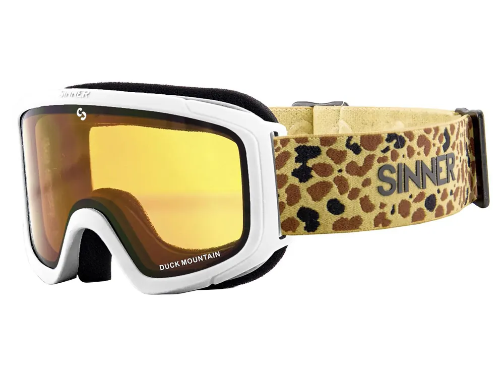 Mega-Angebot Sinner Duck Mountain White Gold Kinder Skibrille