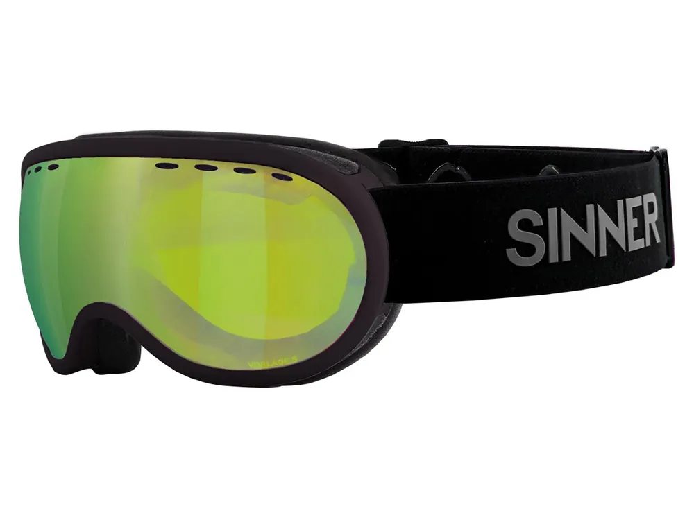 Online Kaufen Sinner Vorlage S Black Skibrille