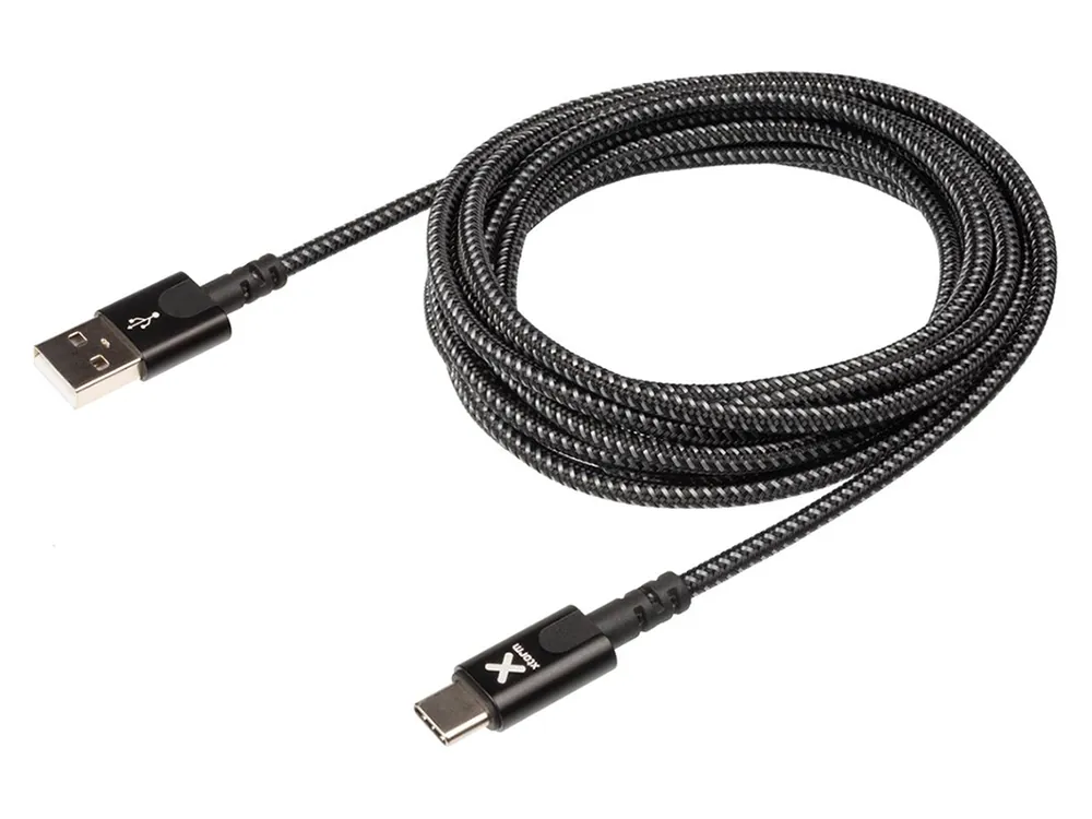 Sonderaktion Xtorm 3 Meter Original USB zu USB-C Kabel - Black