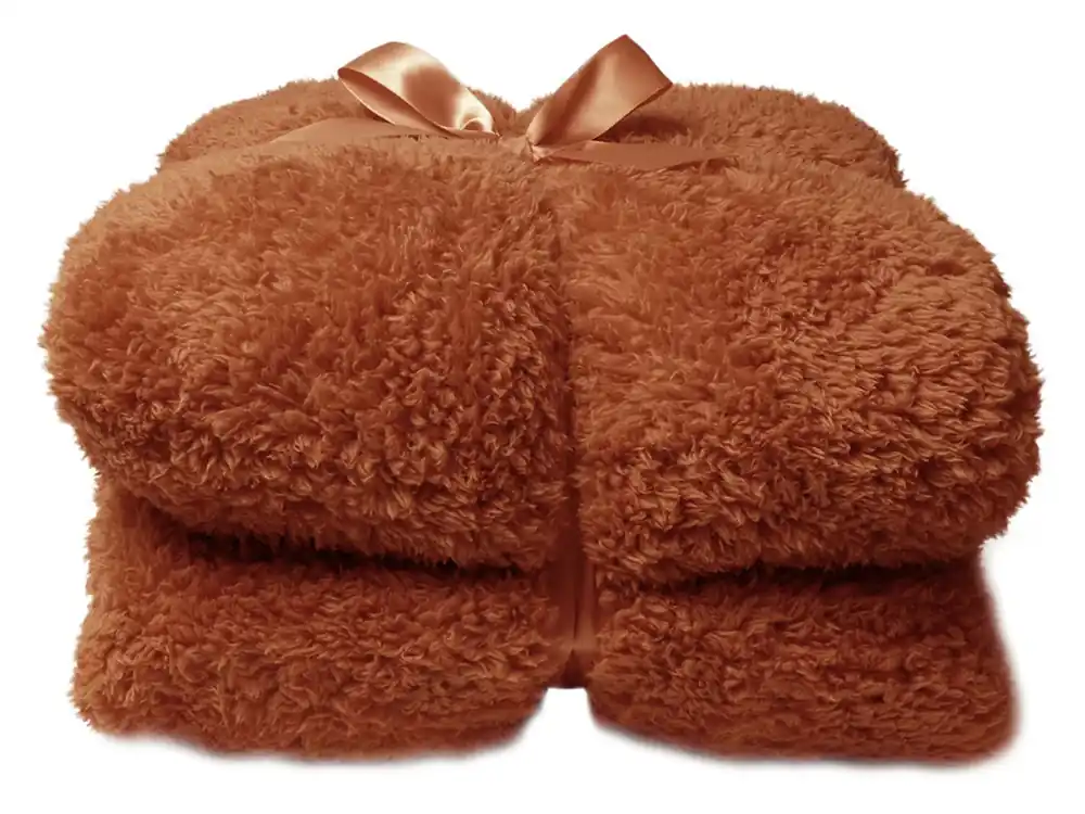 Unique Living Teddy Decke - Terra Geprüft