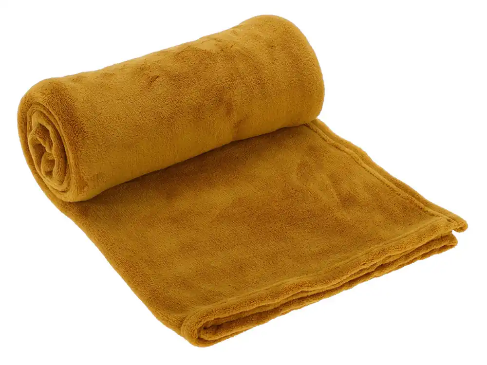 150 x 125 cm Fleece Decke - Yellow Jetzt Bestellen