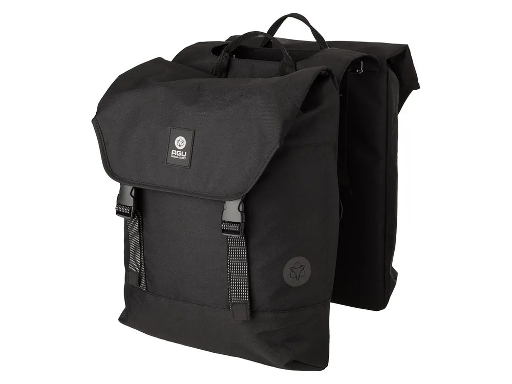 AGU Dwr Urban doppelte Fahrradtasche - Black Sichere Zahlung