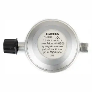 Neue Ware Gok CG 30mb 1/4 links Gasdruckregler