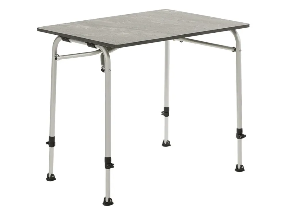 Markenprodukt Travellife Sorrento Grey honeycomb 80 x 60 Tisch