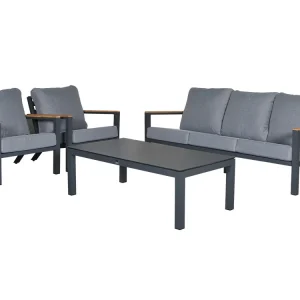 Preiswert Zweite Chance Outdoor Feelings Polaris anthrazit Loungeset #9036