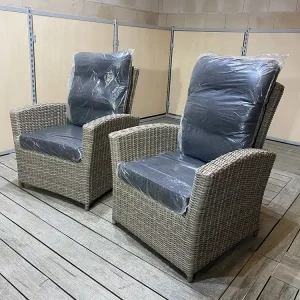 Zweite Chance Vario Loungestuhl 2x #9094 Direkt Vom Hersteller