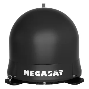 Kracherpreis Megasat Campingman portable ECO Schwarze Automatik Satellitenschüssel