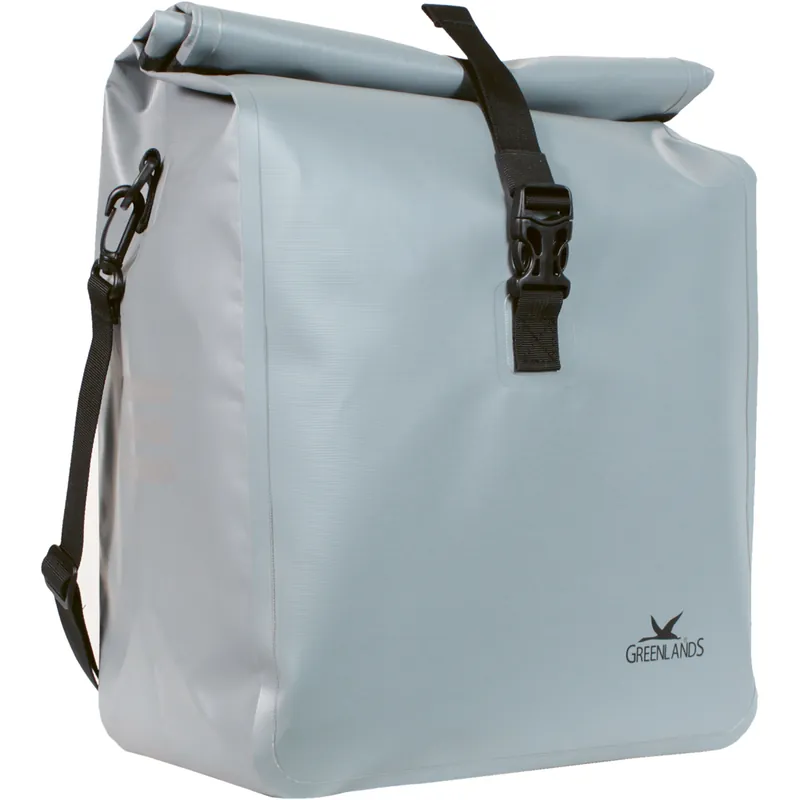 Direktkauf Greenlands Waterproof 18.5 einzelne Gepäckträgertasche - Silver