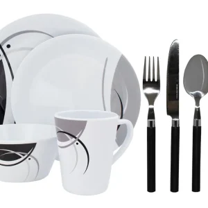Angebot Eurotrail Napoli Melamin 8 Teilig Besteckset