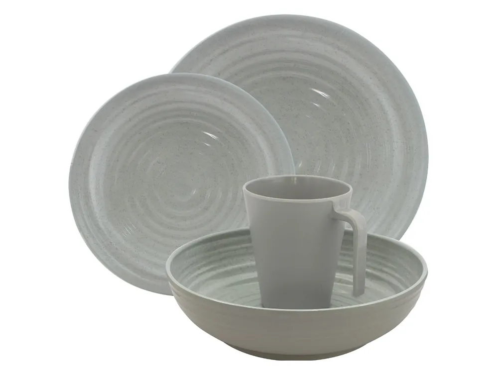 Eurotrail Altea Melamine 16 teilig Tischsgeschirr Versand Am Gleichen Tag