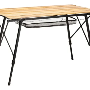 Expressversand Skandika Jamsa Aluminium Holzoptik Campingtisch
