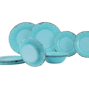 Gimex Stone Line 12-teiliges Geschirrset - Opal Sale