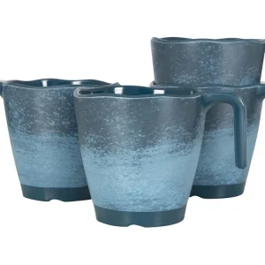Gimex Stone Line Set von 4 300 ml Henkelbecher Jetzt Bestellen