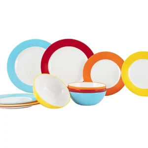 Preisreduziert Gimex Colour Line 12-teiliges Geschirrset - Rainbow