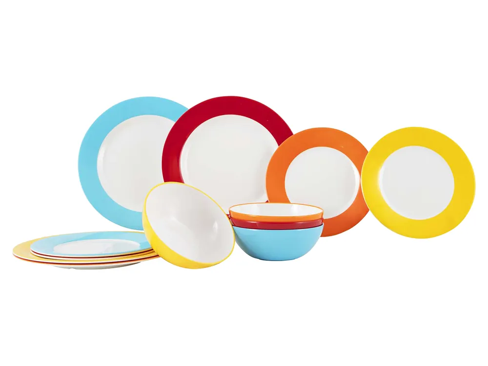 Preisreduziert Gimex Colour Line 12-teiliges Geschirrset - Rainbow