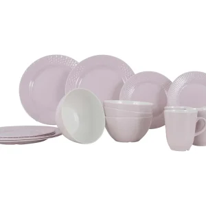 Jetzt Bestellen Gimex Royal Line 16-teiliges Geschirrset - Pastel Pink