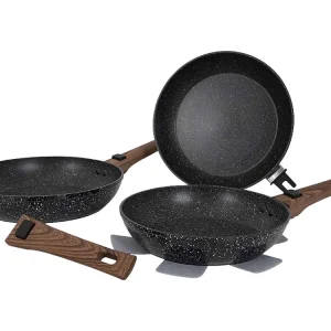 Gimex 3-teiliges Induktionsbratpfannen-Set Abverkauf