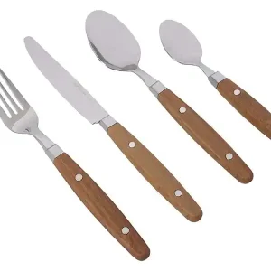 Angebot Gimex Nature Line Wood 16-teiliges Besteckset