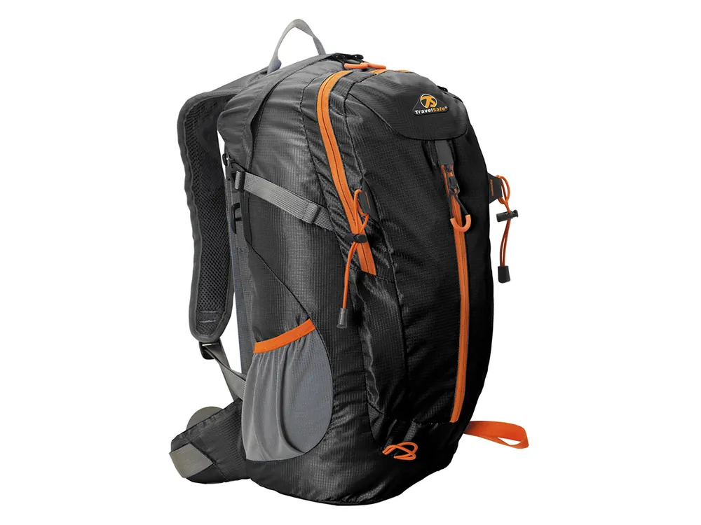 Neuheit TravelSafe Summit 25 Liter Rucksack - Black