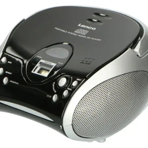 Lenco SCD-24 Tragbares FM-Radio - Black Saisonangebot
