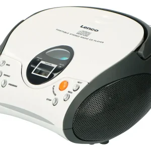 Lenco SCD-24 Tragbares FM-Radio - White Online Kaufen