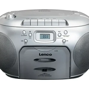 Lenco SCD-420 Tragbares FM-Radio - Grey Ausverkauf