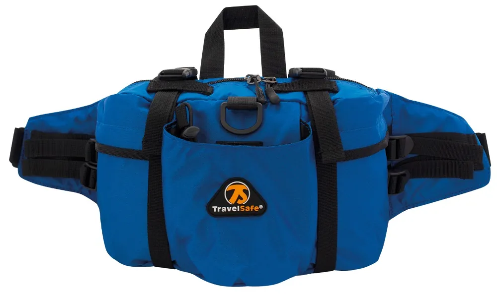 TravelSafe Street Life Polyester L Gürteltasche - Dark Blue Solange Der Vorrat Reicht