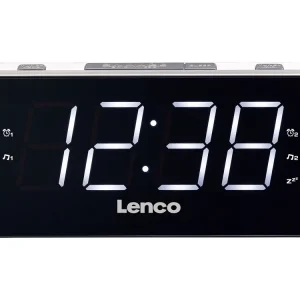 Abverkauf Lenco CR-18 White FM-Radiowecker