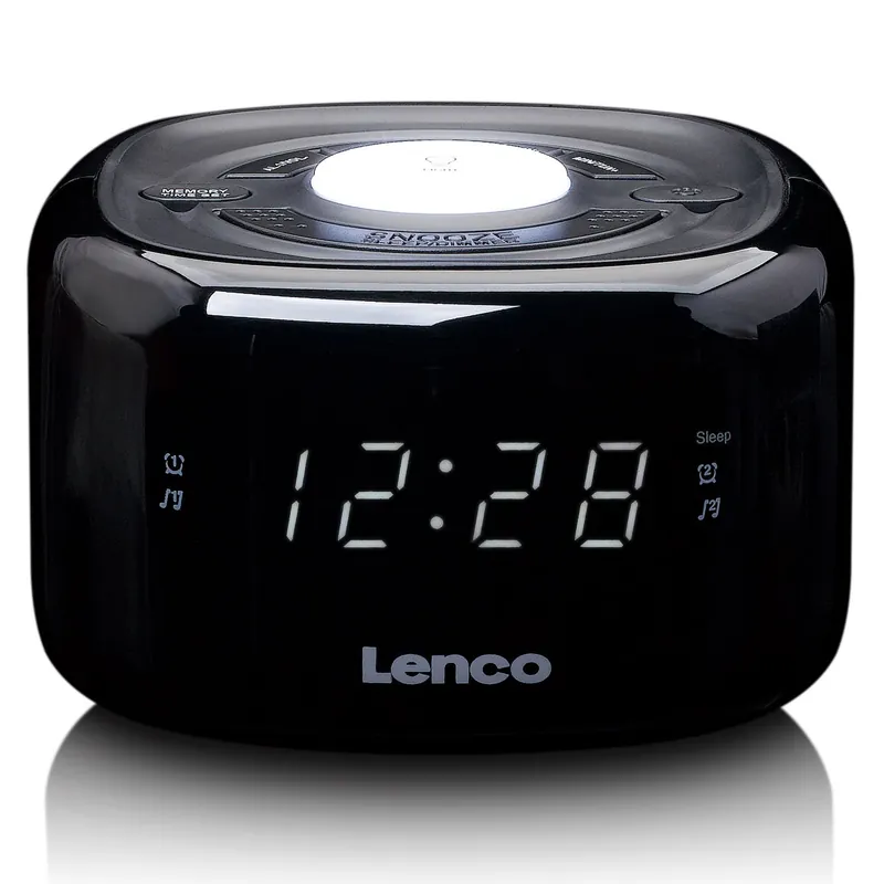 Lenco CR-12BK FM-Radiowecker Garantierte Lieferung